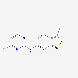 N-(4-chloro-2-pyrimidinyl)-2,3-dimethyl-2H-Indazol-6-amine