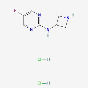 N-(azetidin-3-yl)-5-fluoropyrimidin-2-amine dihydrochloride