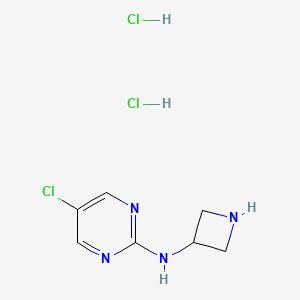N-(azetidin-3-yl)-5-chloropyrimidin-2-amine dihydrochloride