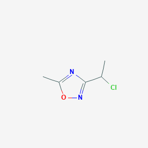 3-(1-Chloroethyl)-5-methyl-1,2,4-oxadiazole
