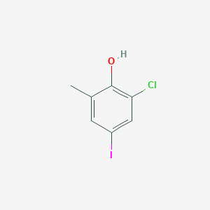 2-Chloro-4-iodo-6-methylphenol
