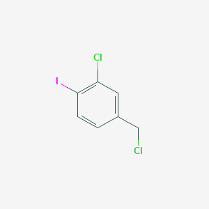 2-Chloro-4-(chloromethyl)-1-iodobenzene
