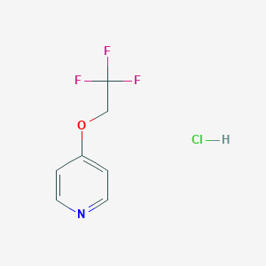 4-(2,2,2-Trifluoroethoxy)pyridine hydrochloride