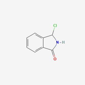 molecular formula C8H6ClNO B14899849 3-Chloroisoindolin-1-one 
