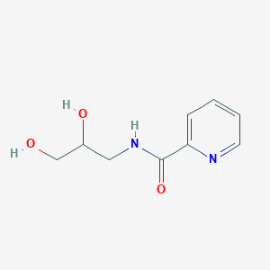 molecular formula C9H12N2O3 B14899859 n-(2,3-Dihydroxypropyl)picolinamide 