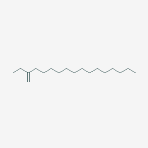 molecular formula C18H36 B149003 3-Methylideneheptadecane CAS No. 128057-44-3