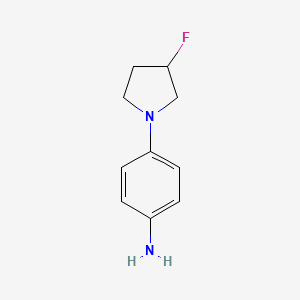 4-(3-Fluoropyrrolidin-1-yl)aniline