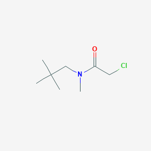2-chloro-N-(2,2-dimethylpropyl)-N-methylacetamide