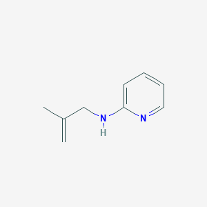 molecular formula C9H12N2 B149006 N-(2-Methylprop-2-enyl)pyridin-2-amine CAS No. 139944-60-8