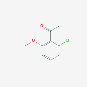 B1490065 1-(2-Chloro-6-methoxyphenyl)ethanone CAS No. 881883-32-5