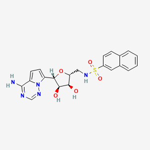 molecular formula C21H21N5O5S B14900803 SARS-CoV-2 nsp14-IN-2 