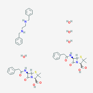 molecular formula C48H64N6O12S2 B149011 Penicillin G benzathine CAS No. 41372-02-5