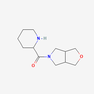 molecular formula C12H20N2O2 B1490124 piperidin-2-yl(tetrahydro-1H-furo[3,4-c]pyrrol-5(3H)-yl)methanone CAS No. 2097953-80-3