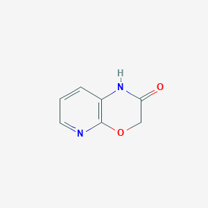 molecular formula C7H6N2O2 B149017 1H-Pyrido[2,3-b][1,4]oxazin-2(3H)-one CAS No. 136742-83-1