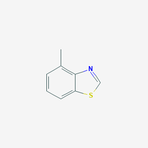 molecular formula C8H7NS B149020 4-Methylbenzothiazole CAS No. 3048-48-4