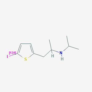 molecular formula C10H16INS B149022 N-Isopropyl-2-(2-aminopropyl)-5-iodothiophene CAS No. 137945-40-5