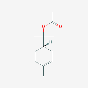 molecular formula C12H20O2 B149026 2-[(1S)-4-methylcyclohex-3-en-1-yl]propan-2-yl acetate CAS No. 58206-95-4