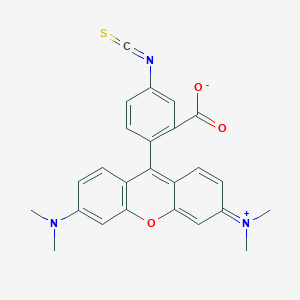 molecular formula C25H21N3O3S B149028 Tetramethylrhodamine-5-isothiocyanate CAS No. 80724-19-2