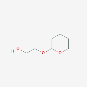 molecular formula C7H14O3 B014903 2-(Tetrahydro-2H-pyran-2-yloxy)ethanol CAS No. 2162-31-4