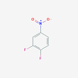 molecular formula C6H3F2NO2 B149031 3,4-Difluoronitrobenzene CAS No. 369-34-6