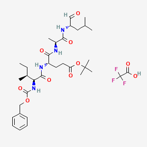 molecular formula C34H51F3N4O10 B14903103 PSI TFA 