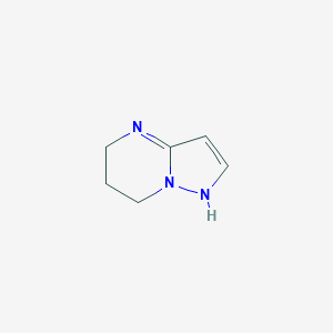 molecular formula C6H9N3 B149044 4,5,6,7-四氢吡唑并[1,5-a]嘧啶 CAS No. 126352-69-0