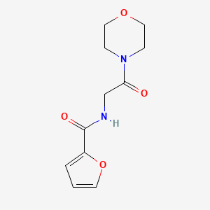molecular formula C11H14N2O4 B14904421 n-(2-Morpholino-2-oxoethyl)furan-2-carboxamide 