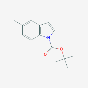 molecular formula C14H17NO2 B149047 1-(叔丁氧羰基)-5-甲基吲哚 CAS No. 129822-49-7