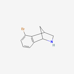 molecular formula C10H10BrN B14905813 5-Bromo-1,2,3,4-tetrahydro-1,4-methanoisoquinoline 