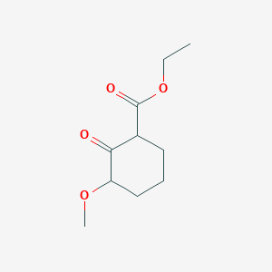 molecular formula C10H16O4 B14906556 ethyl 3-methoxy-2-oxocyclohexane-1-carboxylate 