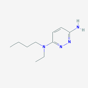 molecular formula C10H18N4 B1490670 N3-butyl-N3-ethylpyridazine-3,6-diamine CAS No. 1594026-87-5
