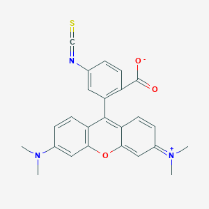 molecular formula C25H21N3O3S B149068 Tetramethylrhodamine isothiocyanate CAS No. 80724-20-5