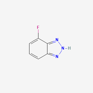 molecular formula C6H4FN3 B1490683 4-fluoro-1H-benzo[d][1,2,3]triazole CAS No. 243464-29-1