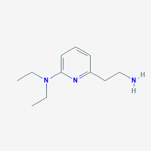 6-(2-aminoethyl)-N,N-diethylpyridin-2-amine