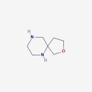 molecular formula C7H14N2O B1490706 2-Oxa-6,9-diazaspiro[4.5]decane CAS No. 923277-58-1