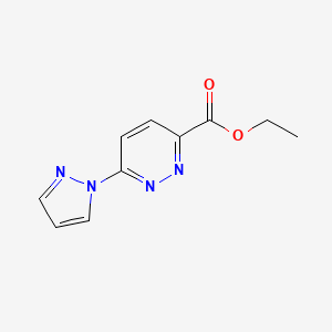 ethyl 6-(1H-pyrazol-1-yl)pyridazine-3-carboxylate