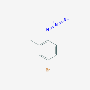 1-Azido-4-bromo-2-methylbenzene