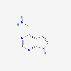 7H-pyrrolo[2,3-d]pyrimidin-4-ylmethanamine