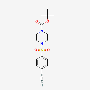 4-(4-Ethynylbenzenesulfonyl)-piperazine-1-carboxylic acid tert-butyl ester