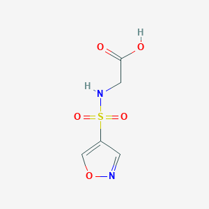 2-(1,2-Oxazole-4-sulfonamido)acetic acid