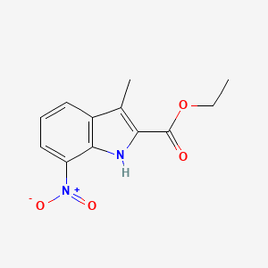 molecular formula C12H12N2O4 B14907467 Ethyl 3-methyl-7-nitro-1H-indole-2-carboxylate 