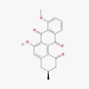 molecular formula C20H16O5 B149077 Hatomarubigin A CAS No. 139562-86-0