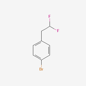 molecular formula C8H7BrF2 B1490770 1-Bromo-4-(2,2-difluoroethyl)benzene CAS No. 1379313-67-3