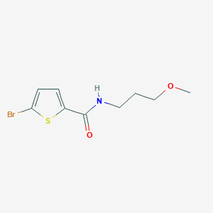 molecular formula C9H12BrNO2S B14907923 5-bromo-N-(3-methoxypropyl)thiophene-2-carboxamide 
