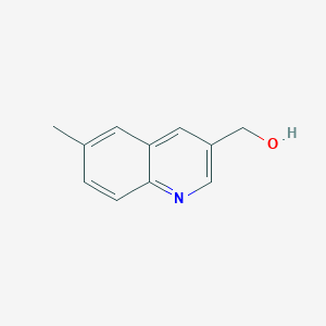 molecular formula C11H11NO B1490796 (6-Methylquinolin-3-yl)methanol CAS No. 1307237-69-9
