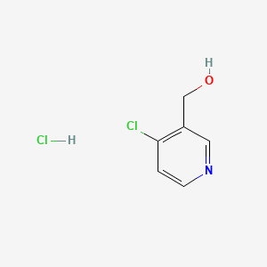 molecular formula C6H7Cl2NO B1490806 (4-Chloropyridin-3-yl)methanol hydrochloride CAS No. 245124-17-8
