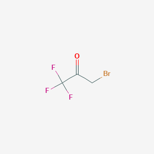 molecular formula C3H2BrF3O B149082 3-Bromo-1,1,1-trifluoroacetone CAS No. 431-35-6