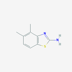 molecular formula C9H10N2S B149087 4,5-Dimethyl-1,3-benzothiazol-2-amine CAS No. 79050-49-0