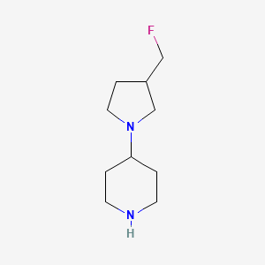 4-(3-(Fluoromethyl)pyrrolidin-1-yl)piperidine