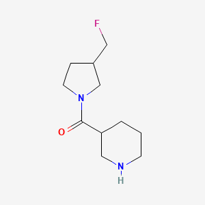 (3-(Fluoromethyl)pyrrolidin-1-yl)(piperidin-3-yl)methanone